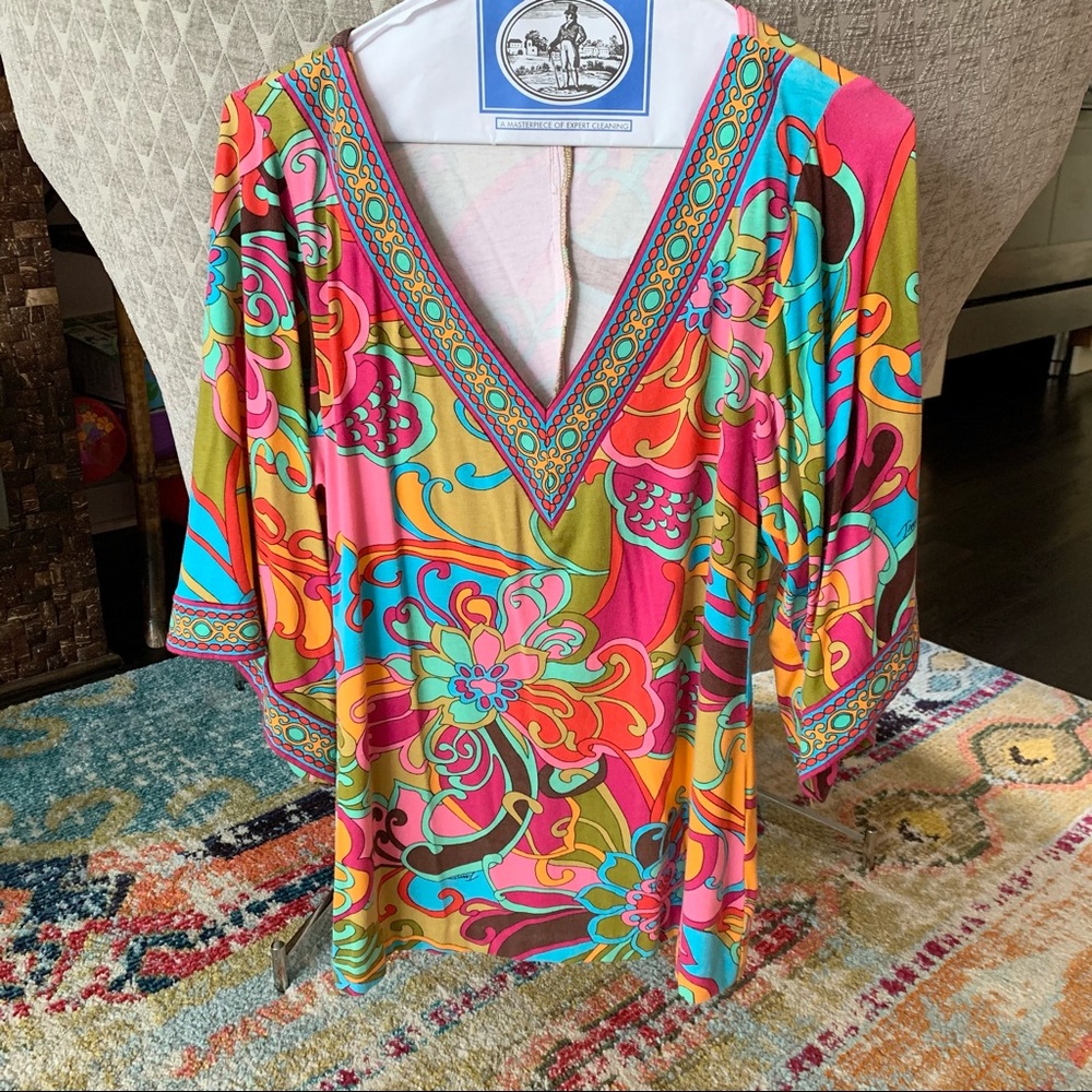 Trina Turk Colorful shirt - Picture 7 of 13